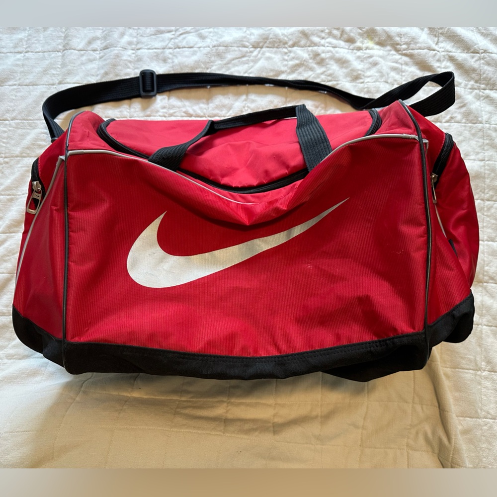 Red Nike Duffel Bag
